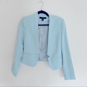 Light baby blue Forever 21 blazer